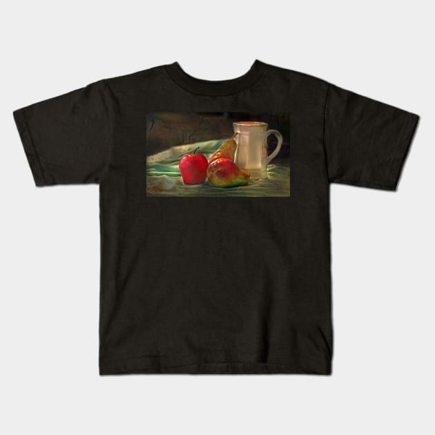 Morning Breakfast Stilllife Kids T-Shirt by EileenMcVey